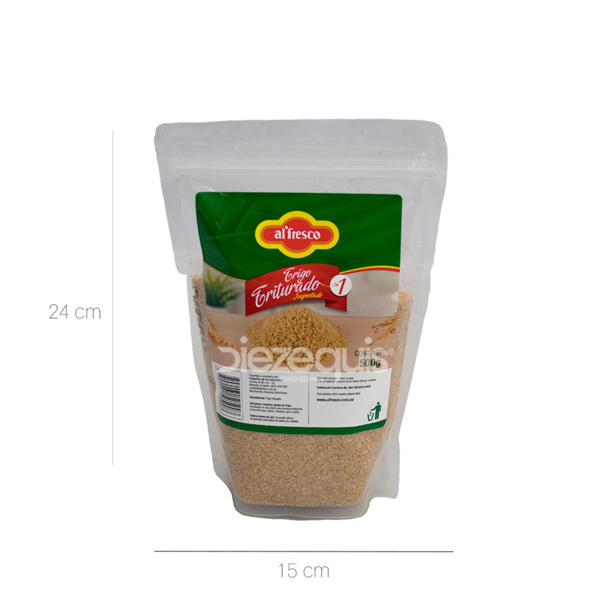 10X Trigo Americano # 1 Alfresco X 500 G Bolsa