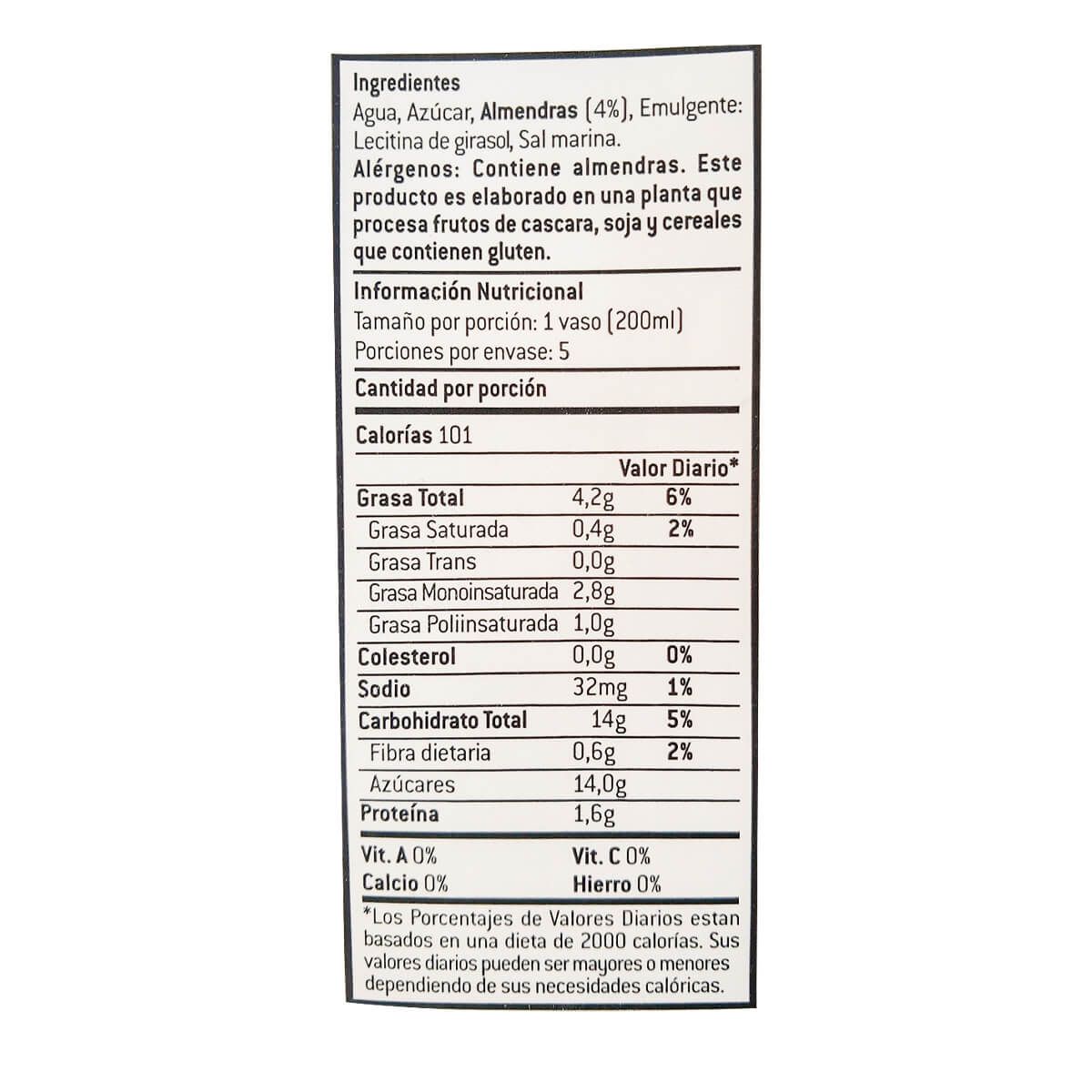 10X Leche de Almendras Original Almendrola x 1000 Ml Tetrapack