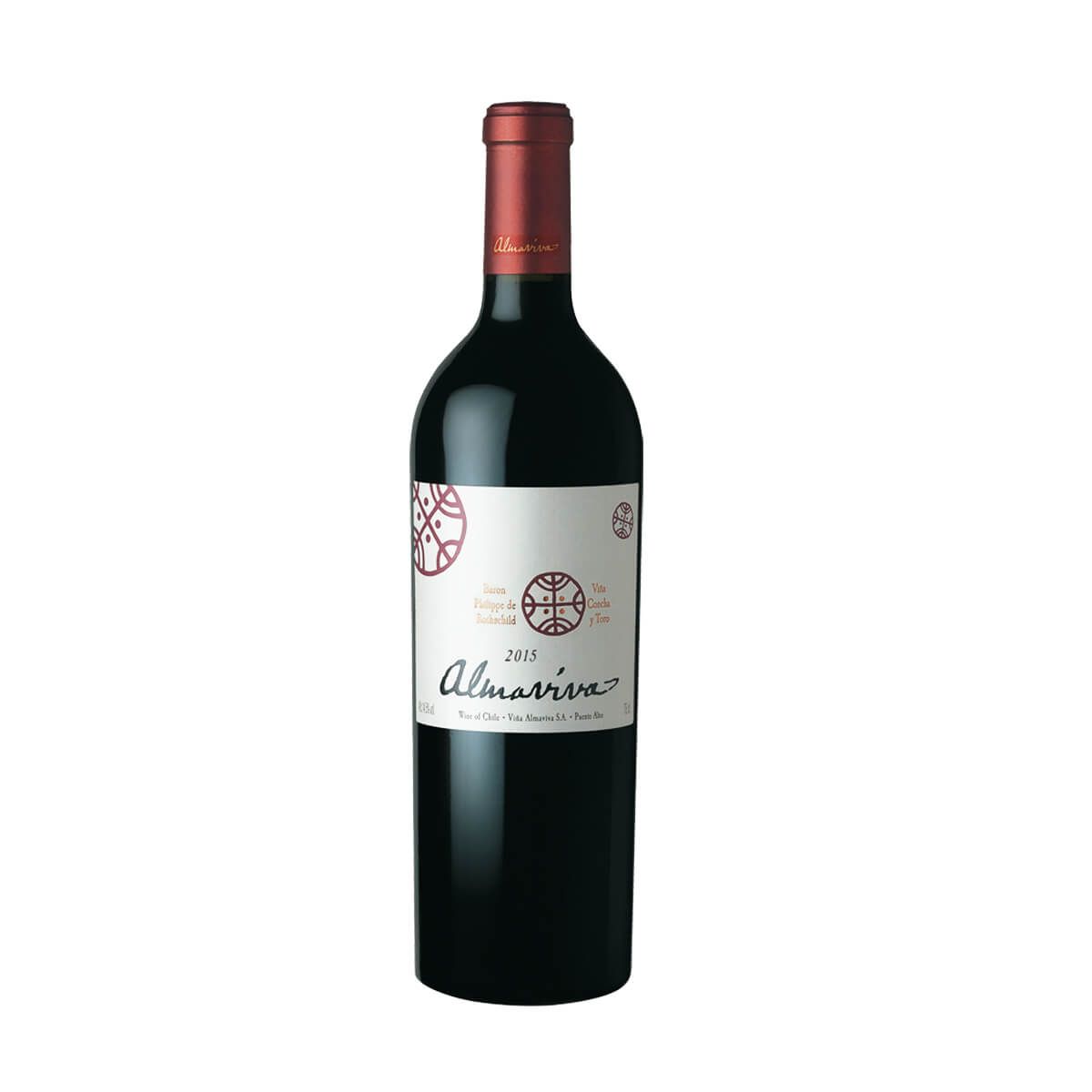 10X Vino Tinto Almaviva Chileno x 750 Ml
