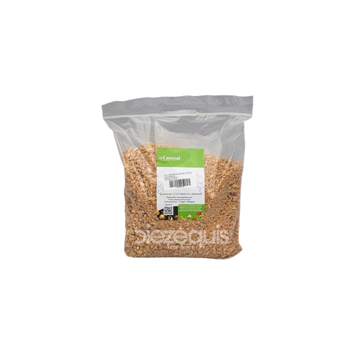 10X Soya Texturizada Natural El Caunzal (Carve) x 500 Gr Bolsa