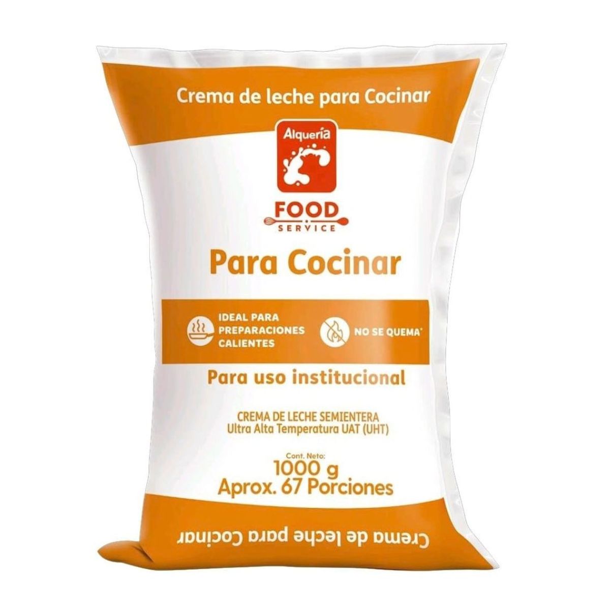 10X Crema de Leche Culinaria Semientera Alqueria 1000 Ml
