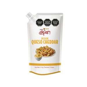 Salsa De Queso Cheddar Zafrán Bolsa x 1000 Gr - Bolsa