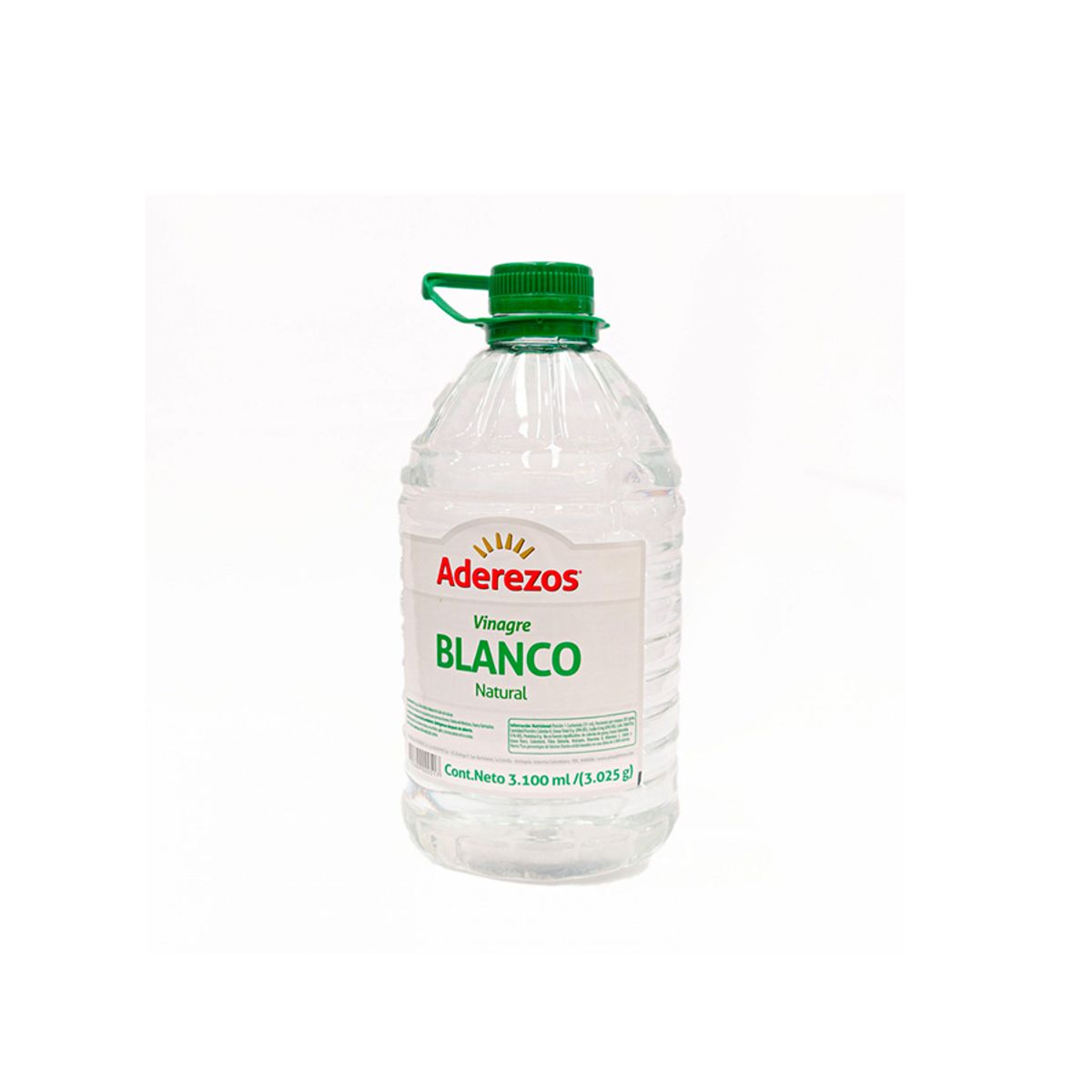 10X Vinagre Blanco Aderezos x 3025 Ml Pet