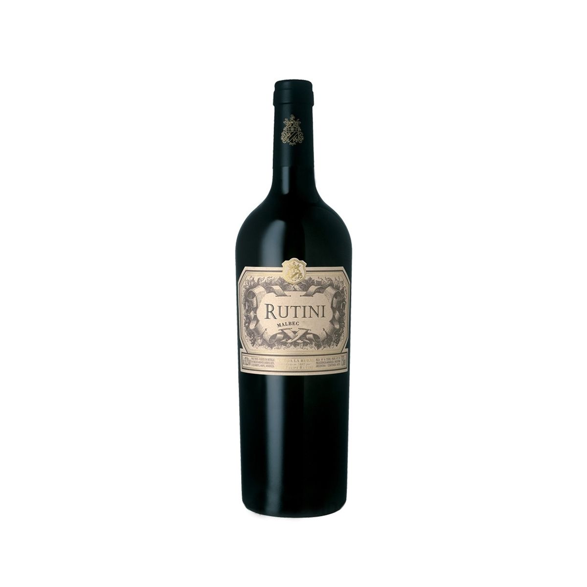 10X Vino Tinto Rutini Malbec Argentino x 750 Ml