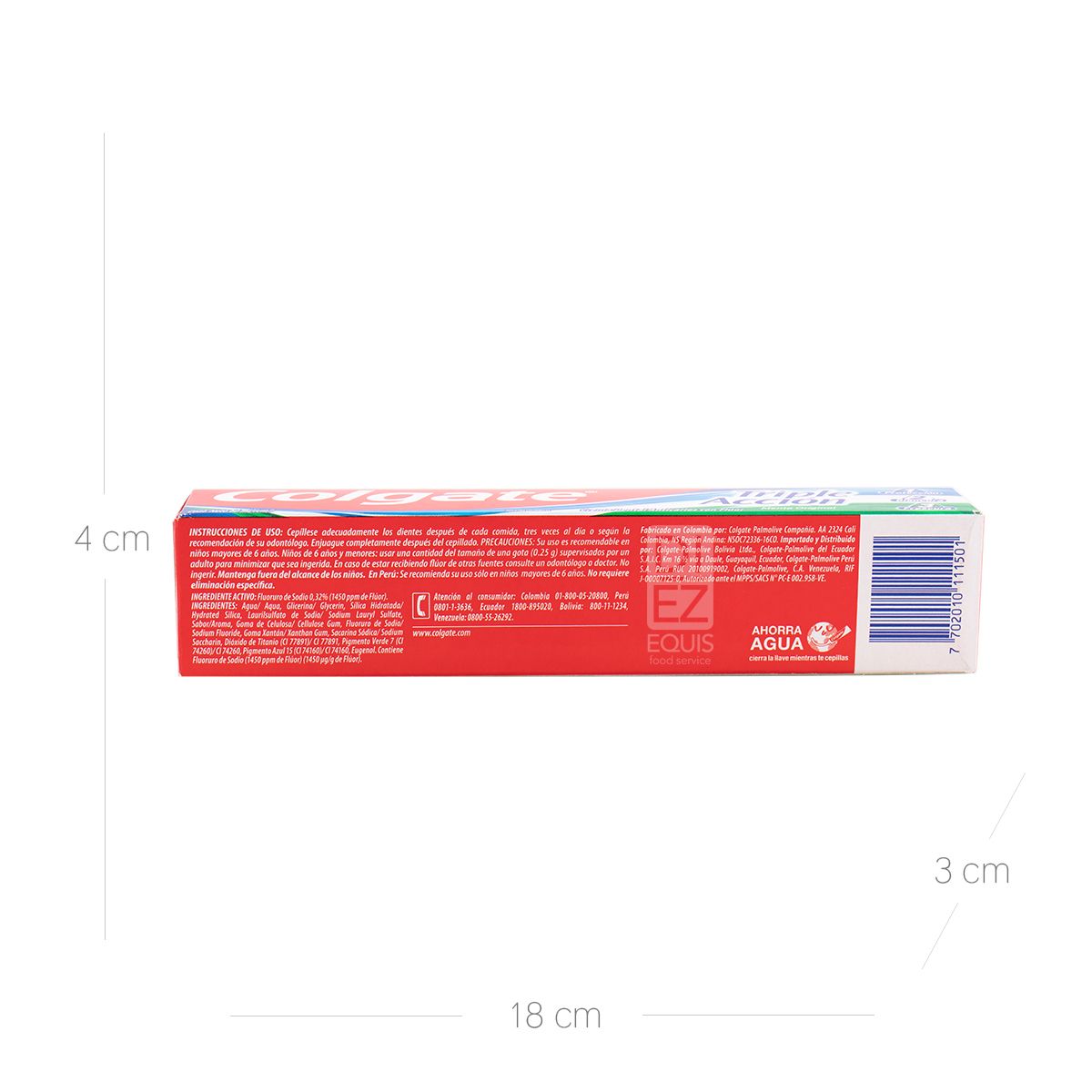 10X Crema Dental Colgate Triple Acción x 75 Ml