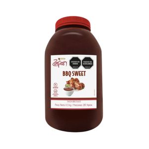 Salsa BBQ Zafrán Sweet Galón x 4300 Gr Pet - Unidad