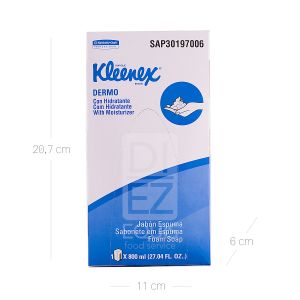 Jabón Manos Espuma Dermo Kleenex 8072 x 800 Ml - Unidad