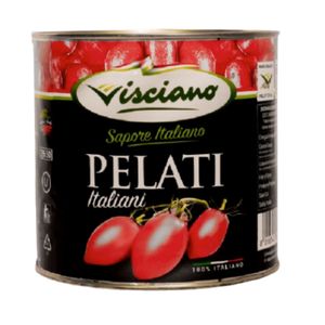 Tomate Entero Pelado Visciano x 2500 Gr Lata - Unidad