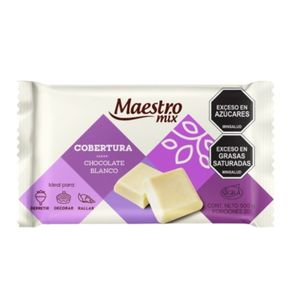 Cobertura Chocolate Blanco Maestro x 500 Gr Barra - Unidad