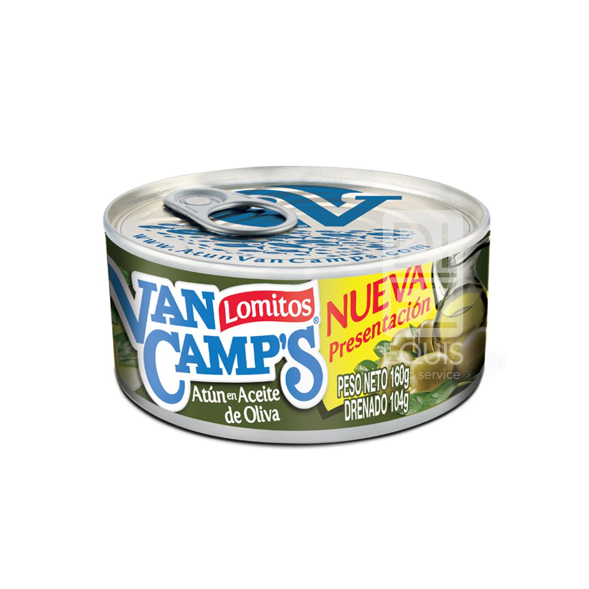 10X Atún Aceite De Oliva Van Camp´s x 160 G Lata