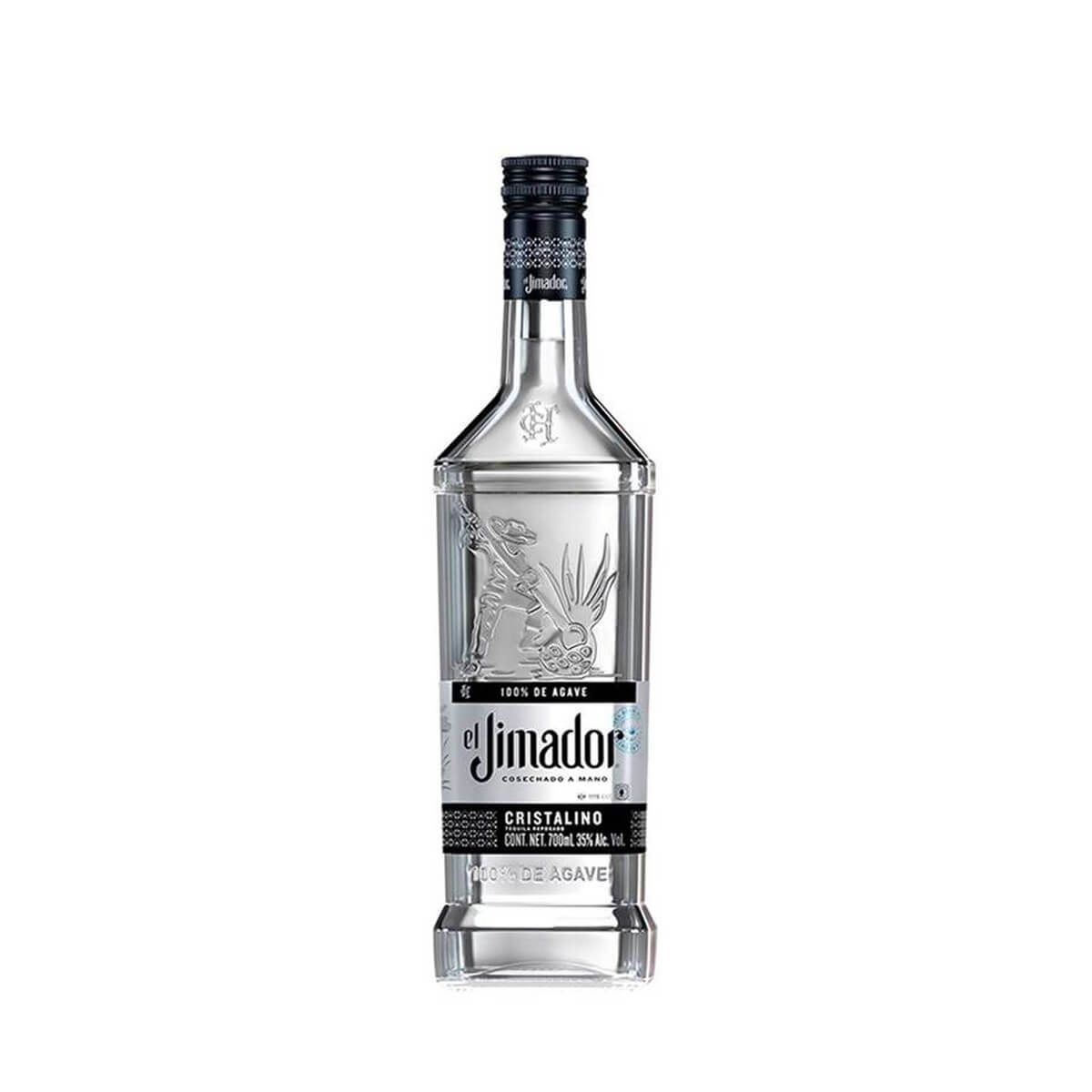 10X Tequila Jimador Cristalino x 700 Ml Botella