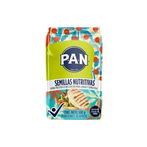 Harina Pan De Maíz Semillas Nutritivas x 500 Gr Bolsa - Bolsa