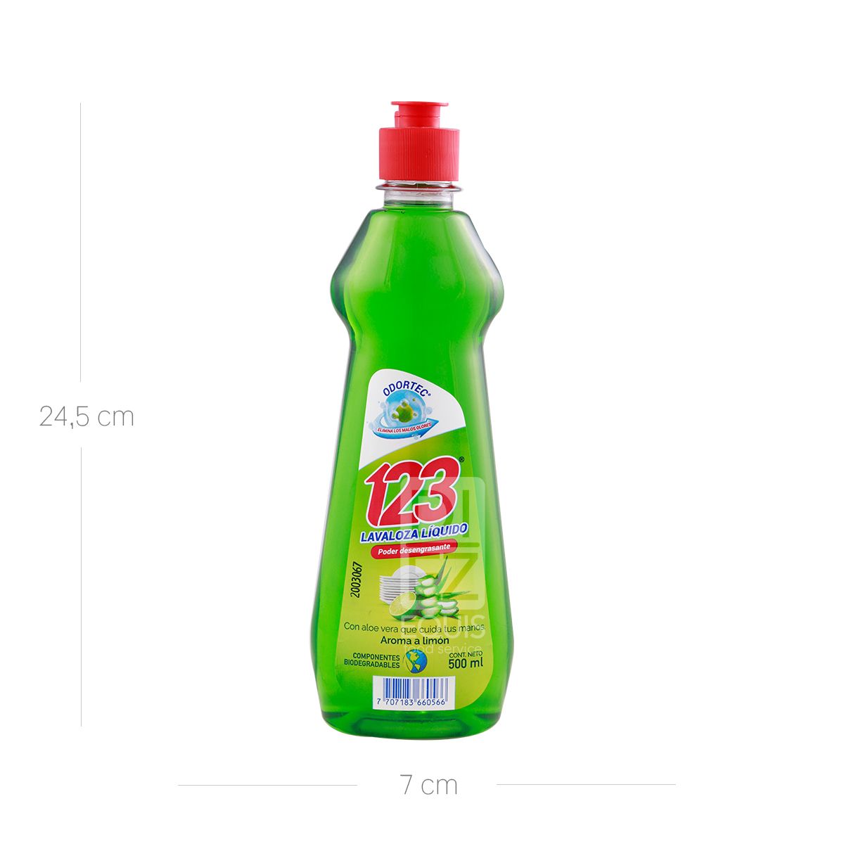 10X Lavaplatos Líquido Limón 123 x 500 Ml Pet
