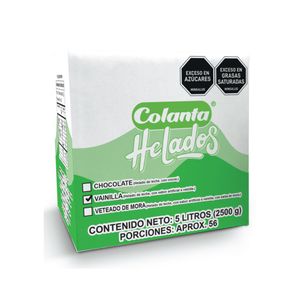 Helado Colanta De Vainilla x 5 Litros - Unidad