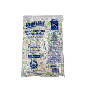 Toalla Humeda Limpiadora Desinfectante Y Desengrasante F-74401 x 100 Und - Caja