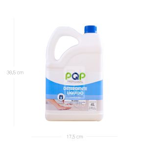 Detergente Líquido Para Ropa Neutro PQP x 4 Litros Galón - Unidad