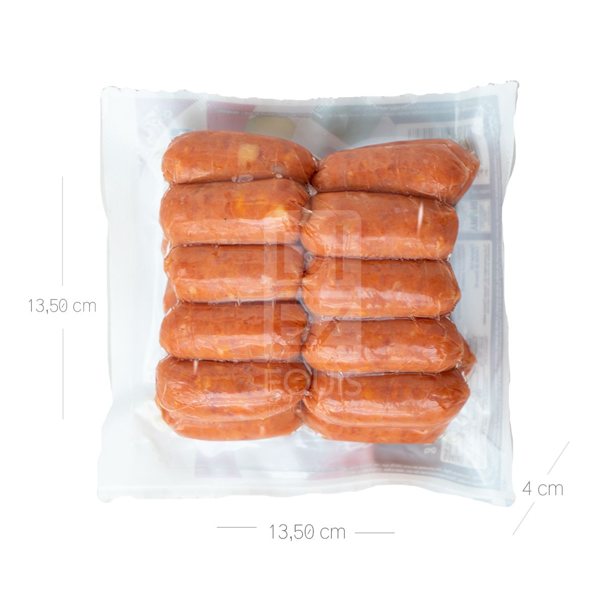10X Chorizo Ternera Cóctel Colanta x 300 Gr Paquete x 18 Und