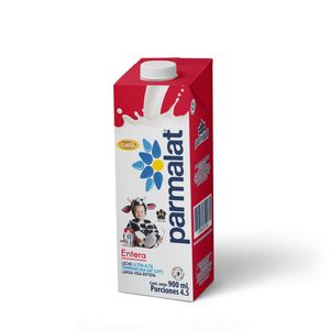Leche UHT Entera Parmalat x 900 Ml Tetrapack - Unidad