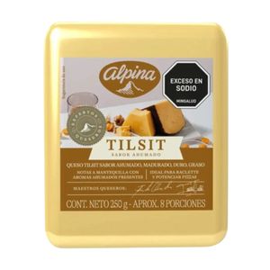 Queso Tilsit Ahumado Alpina Cuña 250 Gr +/- - Libra