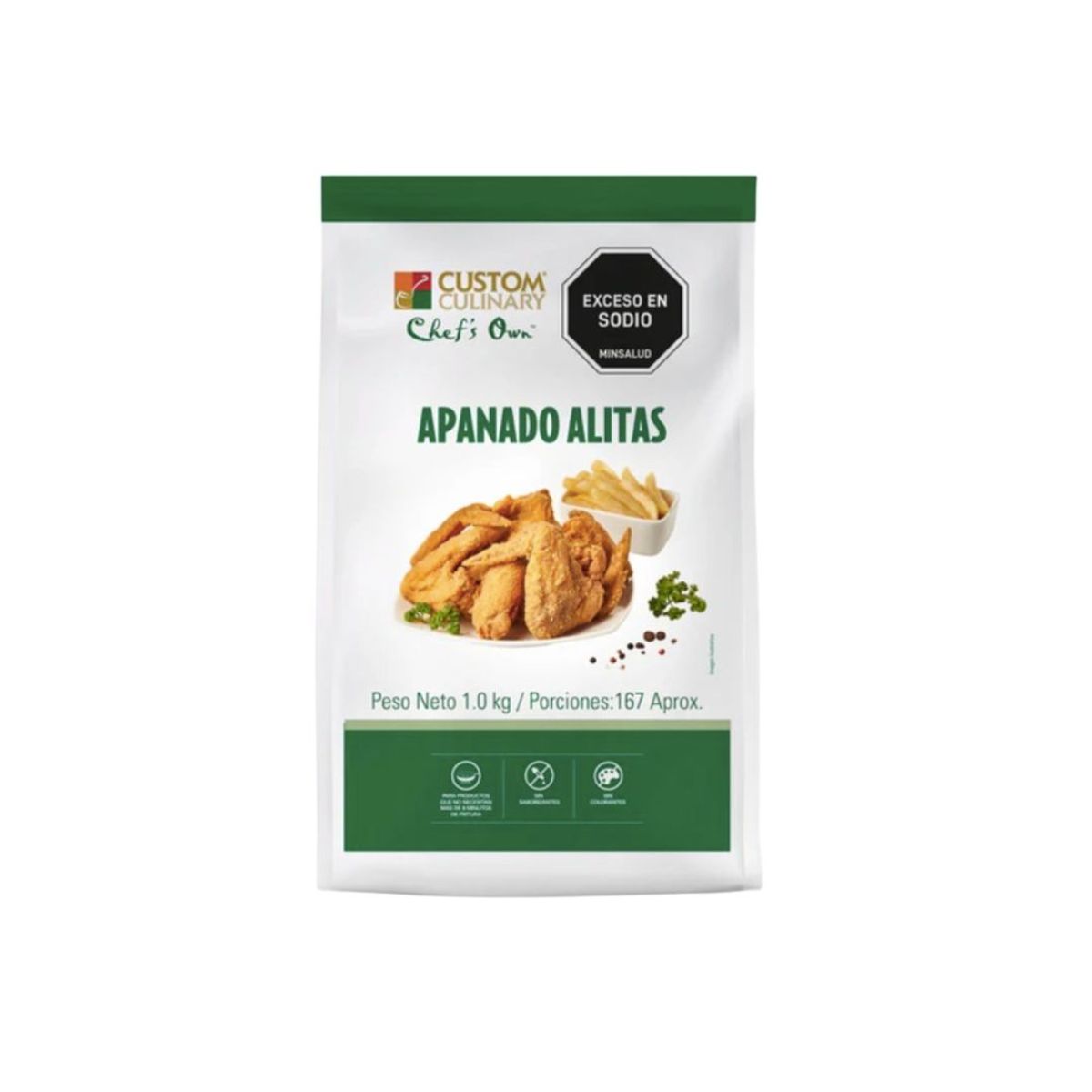 10X Apanado Alitas Zafrán x 1000 Gr Bolsa