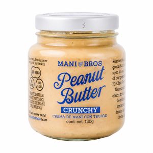 Mantequilla de Maní Con Trozos Mani Bros x 130 Gr - Unidad