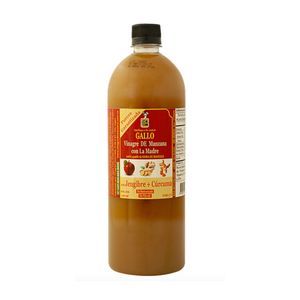 Vinagre De Manzana con Jengibre y Curcuma Gallo x 1000 Ml - Unidad