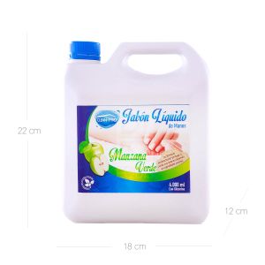 Jabón Manos Líquido Manzana Verde Clean Pro x 4000 cc - Unidad