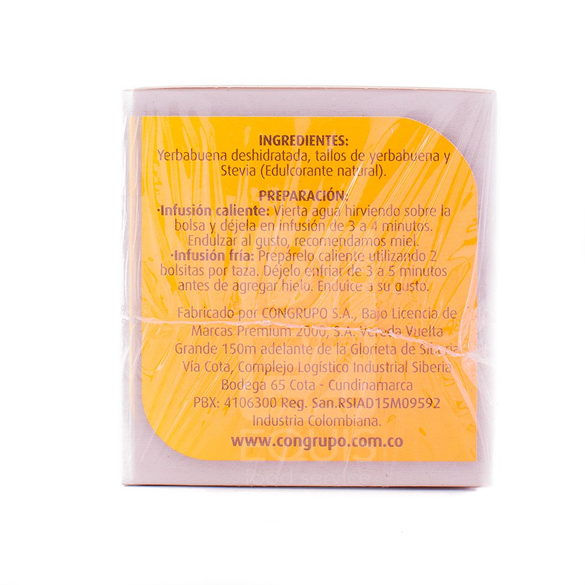 10X Aromática Yerbabuena Línea Institucional Jaibel x 25 Und