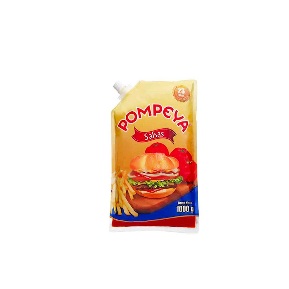 10X Salsa Tomate Pompeya Bolsa x 1000 Gr