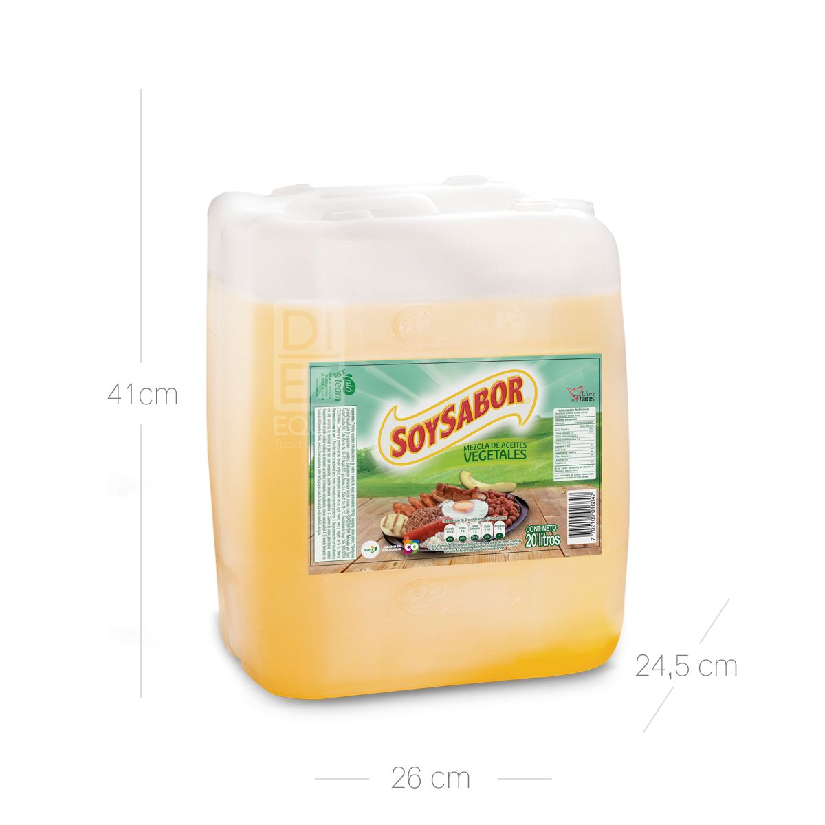 10X Aceite Mestre Soya x 20 Litros