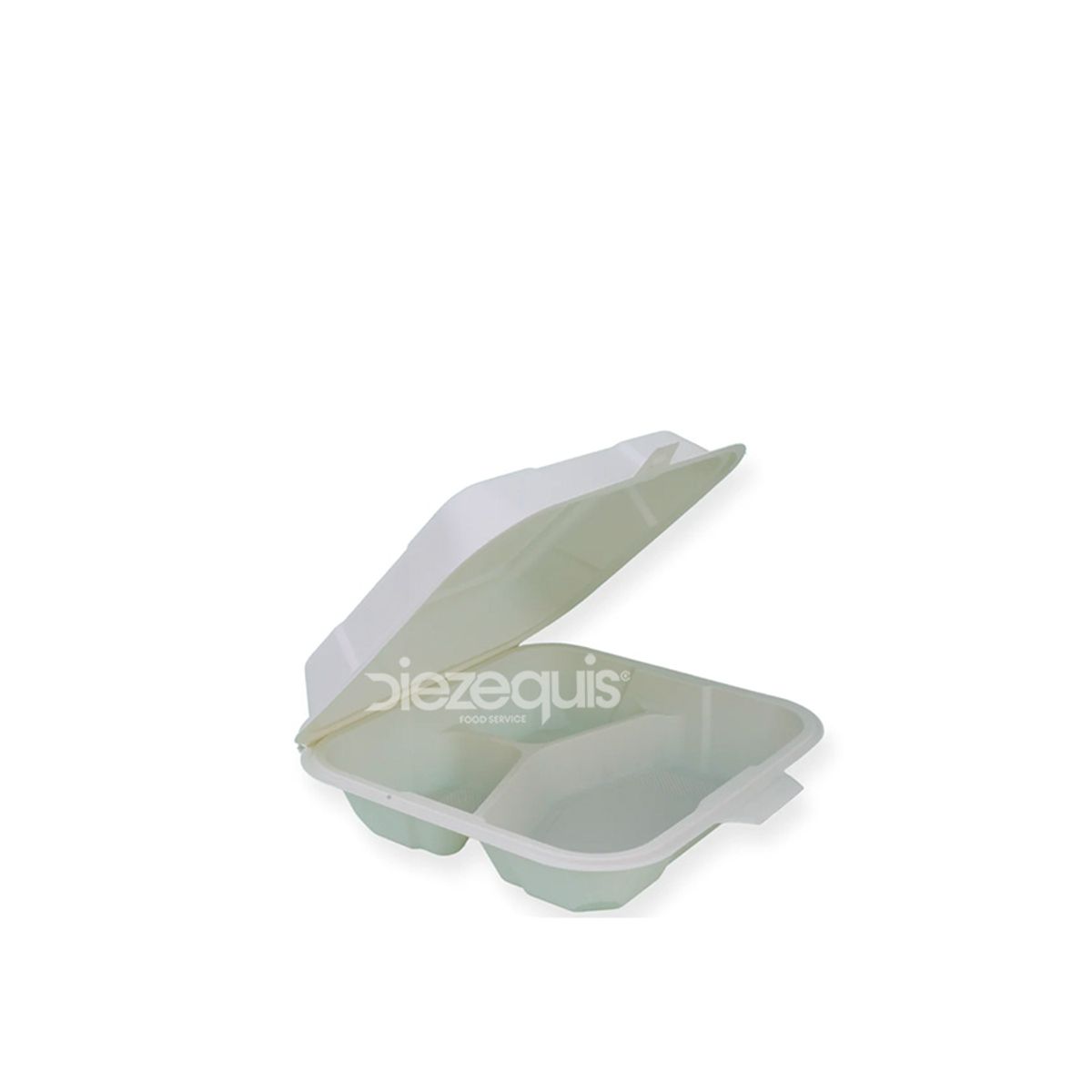 10X Portacomidas PC3 Ecogreen x 10 Unidades Paquete