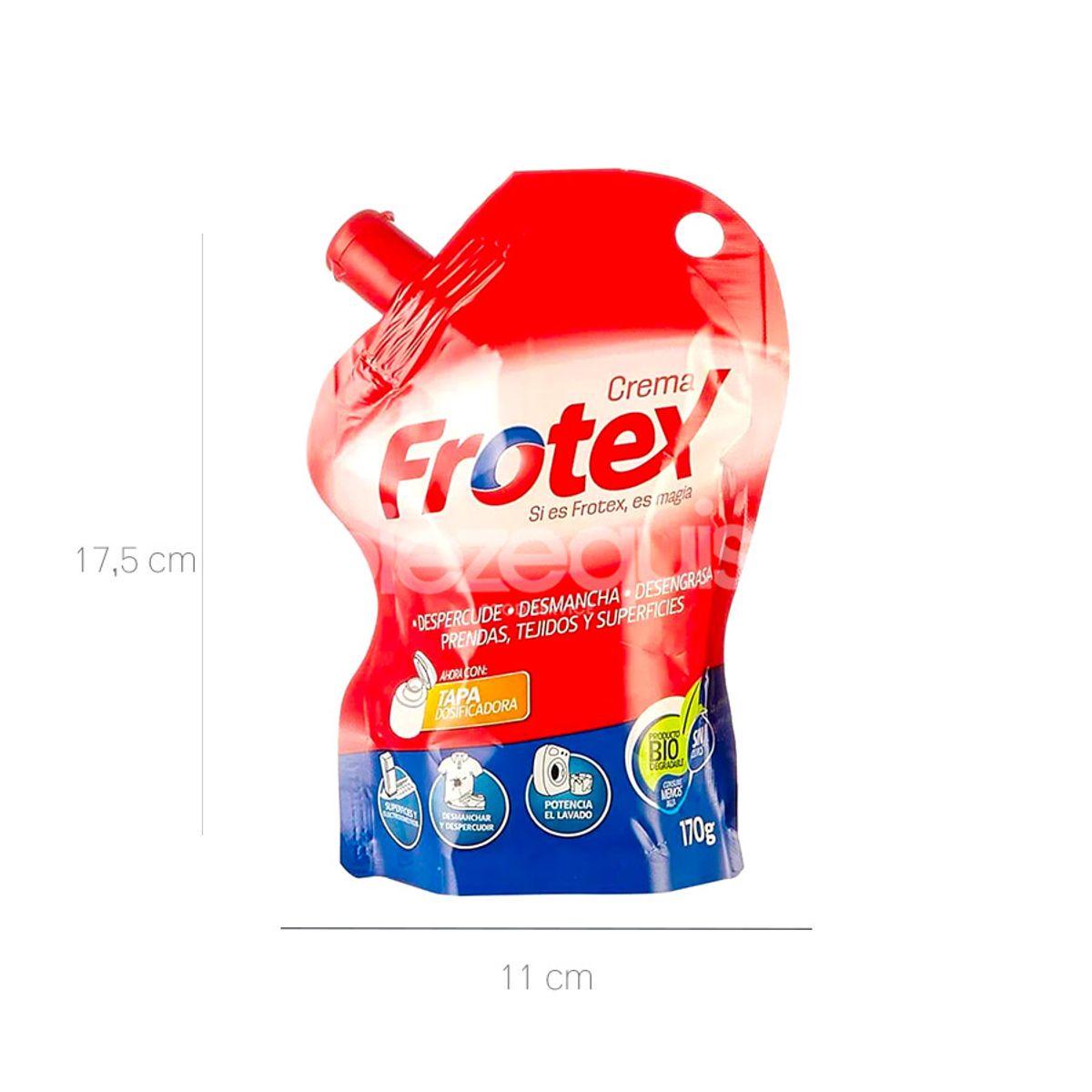 10X Crema Multidetergente Frotex x 250 Gr Doy Pack