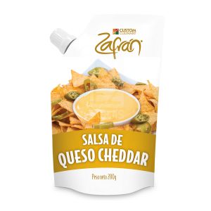 Salsa De Queso Cheddar Zafrán x 200 Gr Doy Pack - Unidad