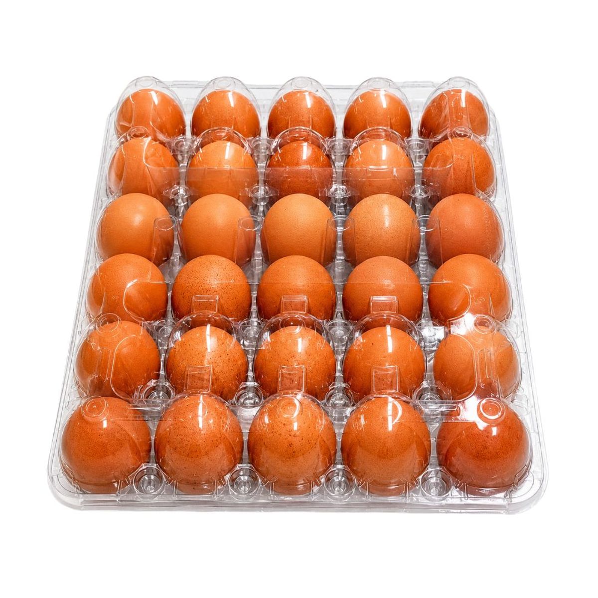 10X Huevos AA Rojo Santa Reyes Cubeta x 30 Und Pet