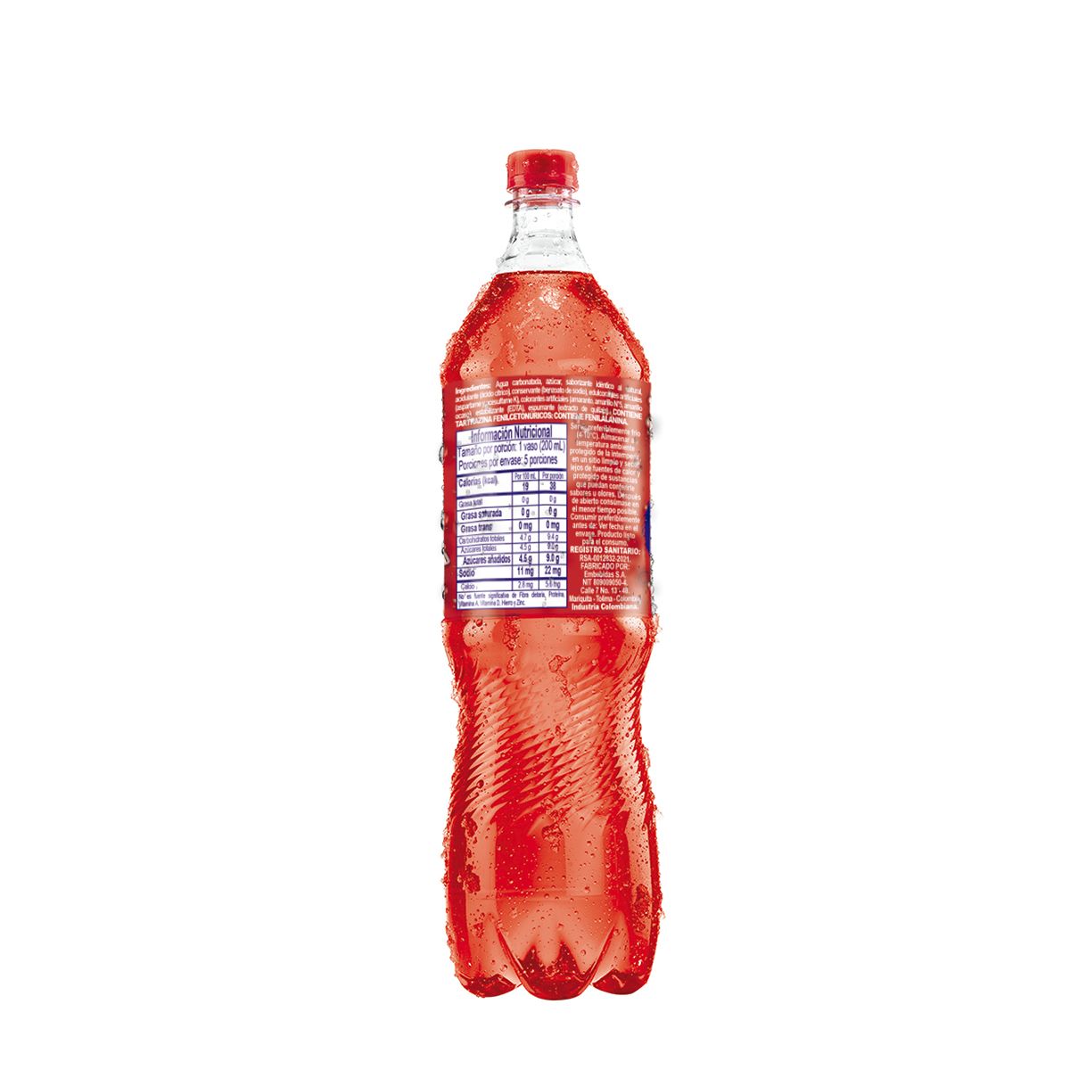 10X Gaseosa Kola Roja Glacial x 1000 Ml x 12 Und Pet