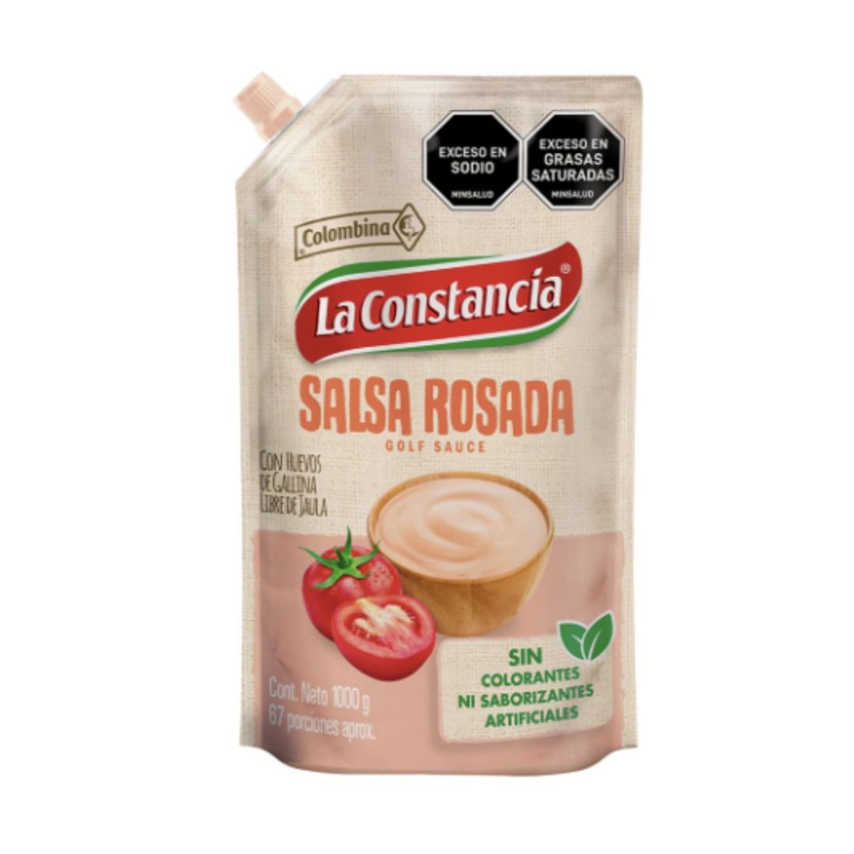 10X Salsa Rosada La Constancia x 1000 Gr Doy Pack