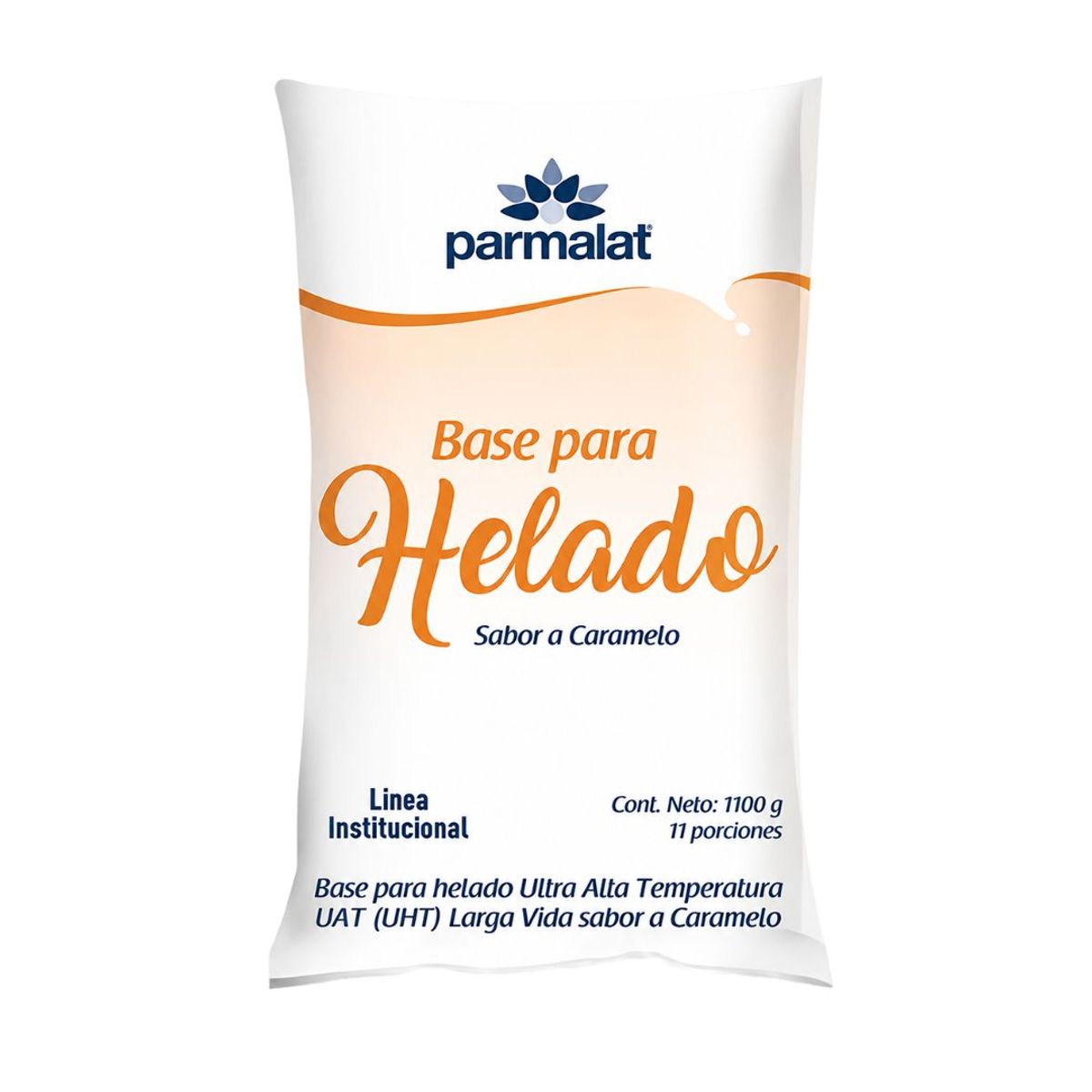 10X Base Helado UHT Parmalat Caramelo x 1100 Ml