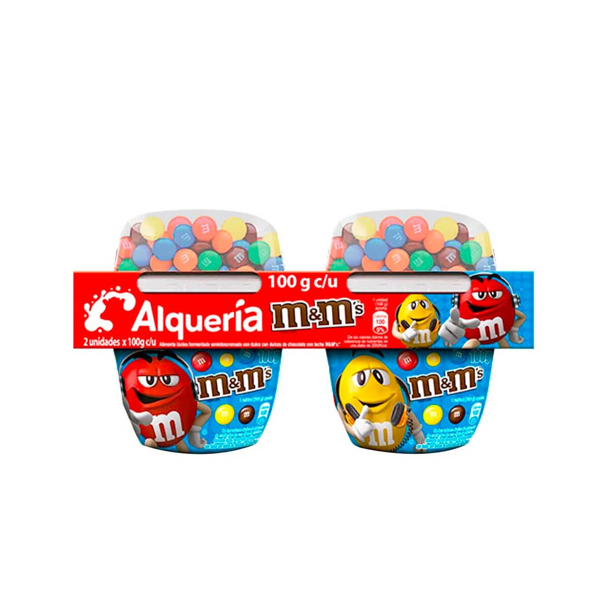 10X Yogurt Con MM Alquería x 2 Und x 100 Gr Vaso