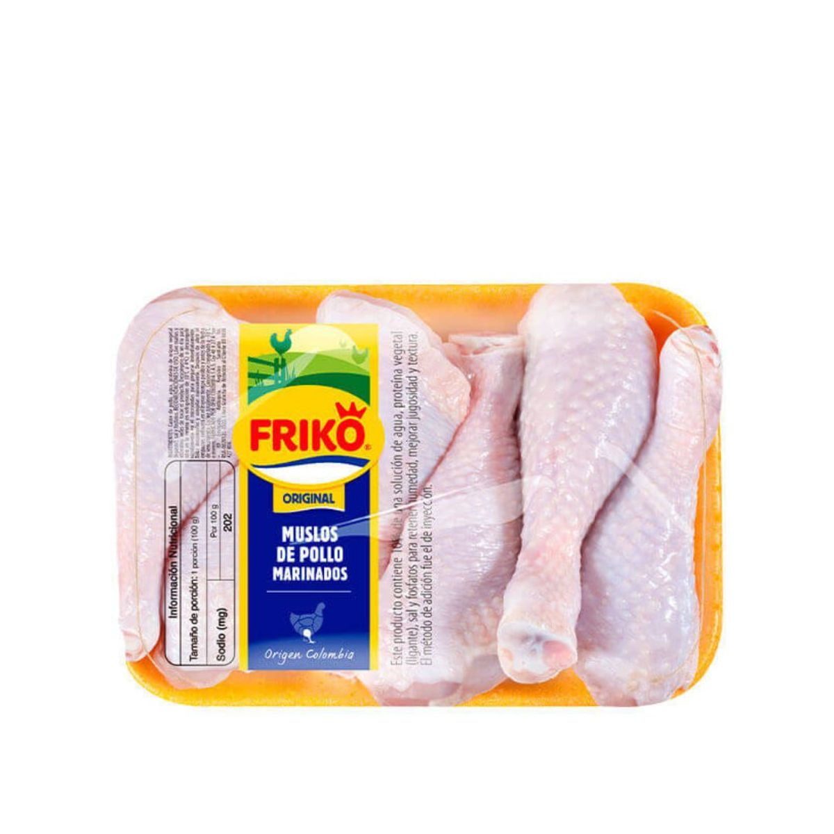 10X Muslos Marinados Friko +/- 500 Gr a 1,1 Kg Bandeja x 6 unds