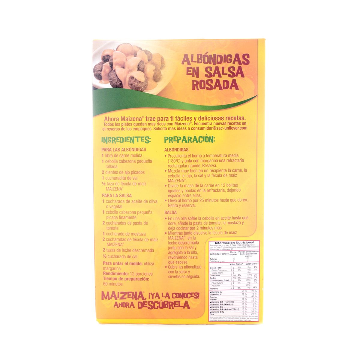 10X Maizena Fecula Maíz x 720 Gr