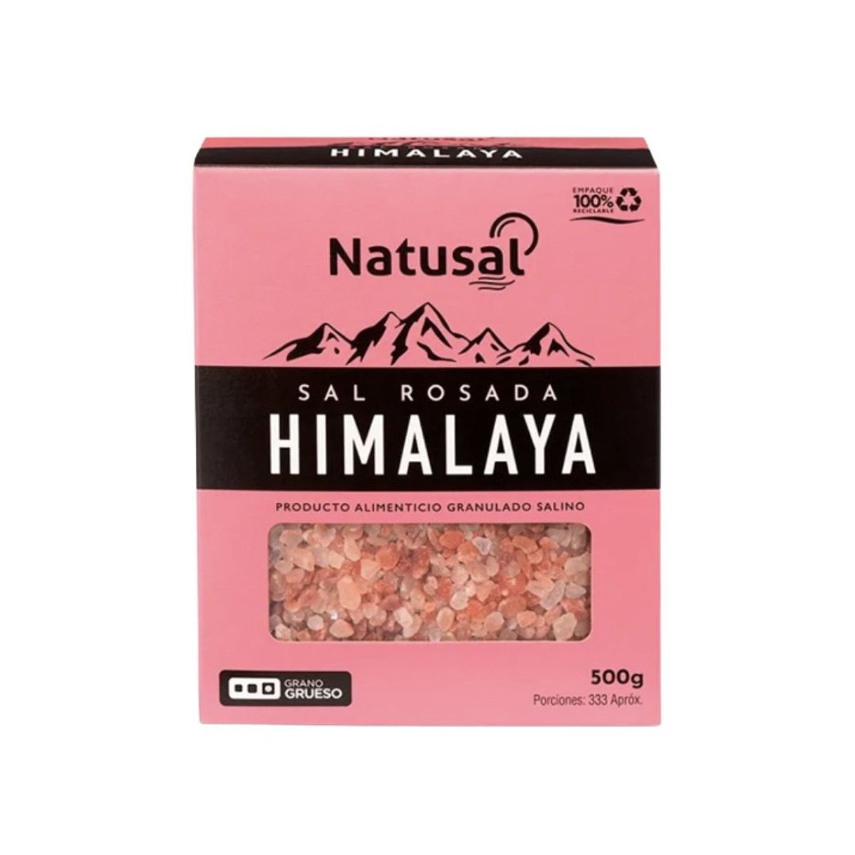 10X Sal Rosada Himalaya Natusal 500 Gr
