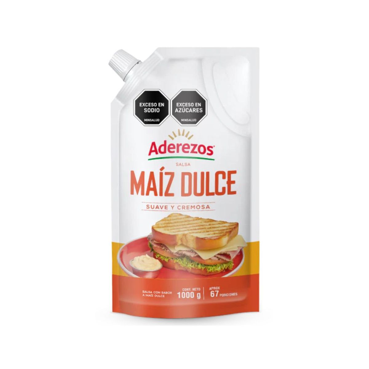 10X Salsa Dulce Maíz Aderezos x 1000 Gr Doy Pack