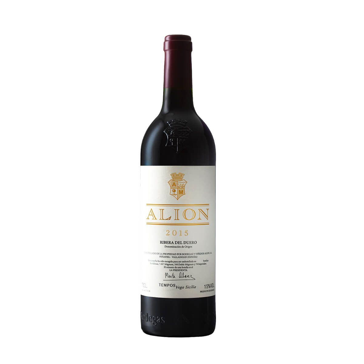 10X Vino Tinto Vega Sicilia Alion Español x 750 Ml
