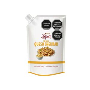 Salsa De Queso Cheddar Zafrán x 200 Gr Doy Pack - Unidad