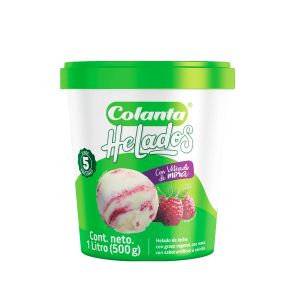 Helado Colanta Veteado De Mora x 1 Litros Neto 500 Gr - Unidad