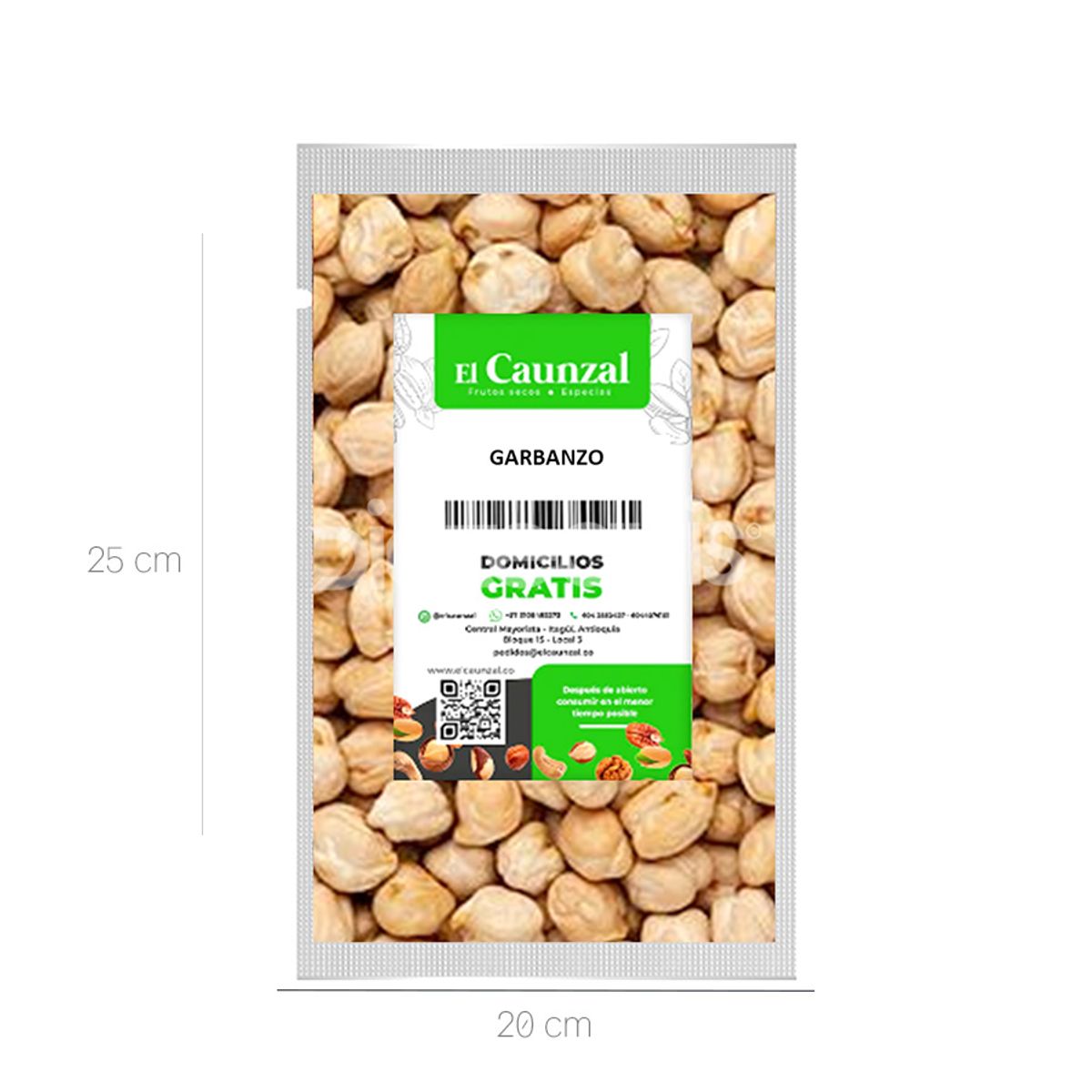 10X Garbanzo El Caunzal x 1000 Gr Bolsa