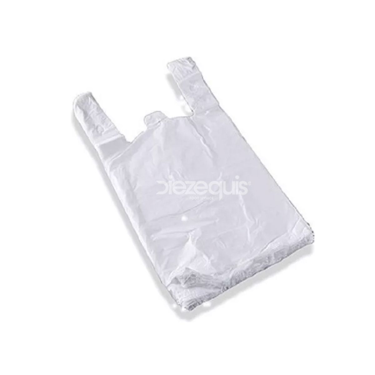 10X Bolsa Cargadera Blanca Biodegradable T-15 x 100 Unds