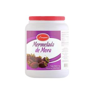Mermelada Mora Levapan x 5000 Gr - Unidad