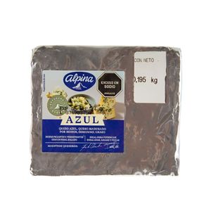 Queso Azul Alpina Cuña 1kg Aprox - Libra