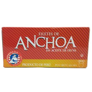 Anchoas Filete Aceite De Oliva Agropesca x 50 Gr Lata - Unidad
